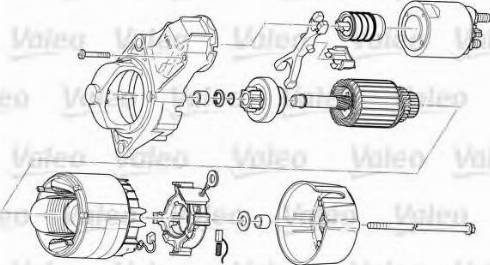 Valeo D7E39 - Стартер avtolavka.club