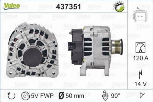 Valeo SG12B108 - Генератор avtolavka.club