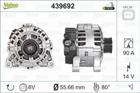 Valeo TG9B064 - Генератор avtolavka.club