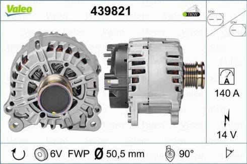 Valeo TG14C049 - Генератор avtolavka.club