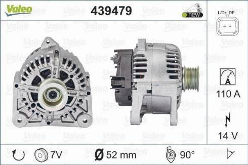 Valeo TG11C061 - Генератор avtolavka.club