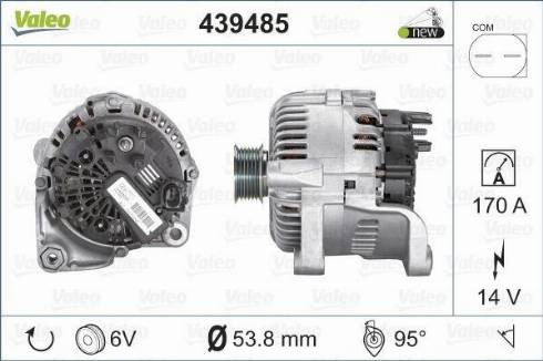 Valeo TG17C048 - Генератор avtolavka.club