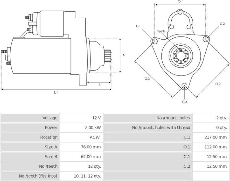 Valeo TS18ER123 - Стартер avtolavka.club