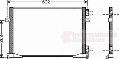 Ava Quality Cooling RT 5339 - Конденсатор, кондиціонер avtolavka.club