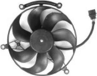Van Wezel 5825747 - Вентилятор, охолодження двигуна avtolavka.club