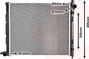 Van Wezel 02002164 - Радіатор, охолодження двигуна avtolavka.club