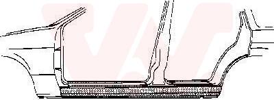 Van Wezel 1837104 - Підніжка, накладка порога avtolavka.club
