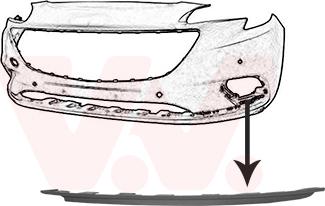 Van Wezel 3804581 - Облицювання, бампер avtolavka.club