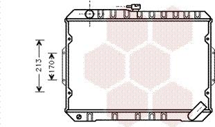 Van Wezel 32002027 - Радіатор, охолодження двигуна avtolavka.club