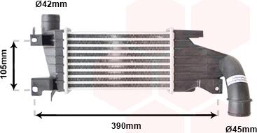 Van Wezel 37004417 - Интеркулер avtolavka.club