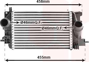 Van Wezel 37004575 - Интеркулер avtolavka.club