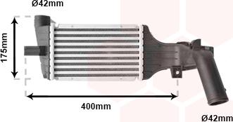 Van Wezel 37004325 - Интеркулер avtolavka.club