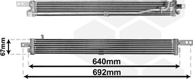 Van Wezel 37003675 - Масляний радіатор, автоматична коробка передач avtolavka.club