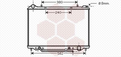 Van Wezel 37002405 - Радіатор, охолодження двигуна avtolavka.club