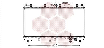 Van Wezel 25002078 - Радіатор, охолодження двигуна avtolavka.club