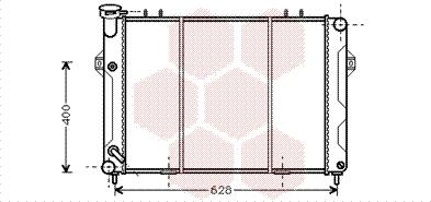 Van Wezel 21002008 - Радіатор, охолодження двигуна avtolavka.club