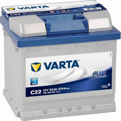 Varta 552400047 - Стартерна акумуляторна батарея, АКБ avtolavka.club