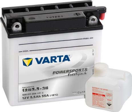 Varta 506011004A514 - Стартерна акумуляторна батарея, АКБ avtolavka.club