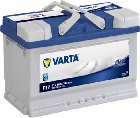 Varta 580406074 - Стартерна акумуляторна батарея, АКБ avtolavka.club