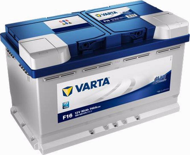 Varta 580400074 - Стартерна акумуляторна батарея, АКБ avtolavka.club