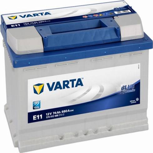 Varta 574012068 - Стартерна акумуляторна батарея, АКБ avtolavka.club