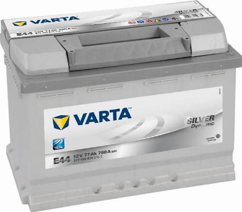 Varta 577400078 - Стартерна акумуляторна батарея, АКБ avtolavka.club