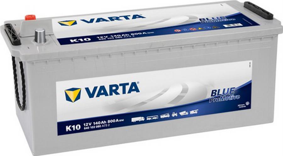 Varta 640103080 - Стартерна акумуляторна батарея, АКБ avtolavka.club