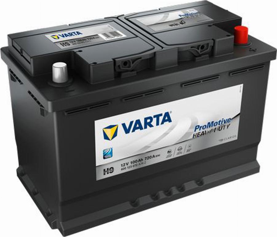 Varta 600 123 072 - Стартерна акумуляторна батарея, АКБ avtolavka.club