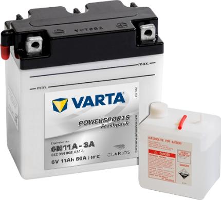 Varta 012014008A514 - Стартерна акумуляторна батарея, АКБ avtolavka.club