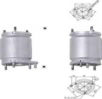 VEGAZ CHK-948 - Каталізатор avtolavka.club