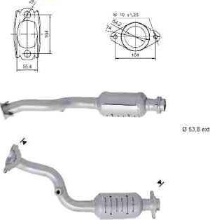 VEGAZ DK-961BLAU - Каталізатор avtolavka.club