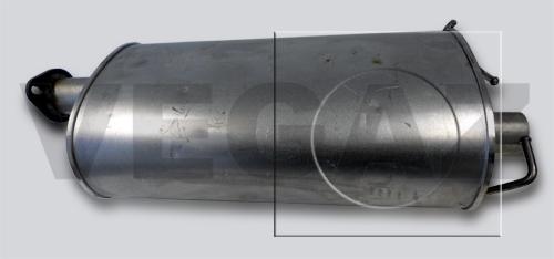 VEGAZ FS-655 - Середній глушник вихлопних газів avtolavka.club