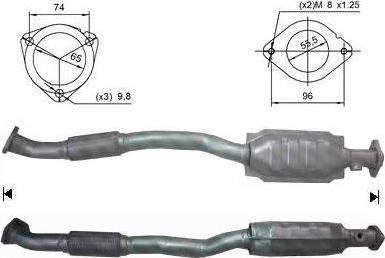 VEGAZ OK-912 - Каталізатор avtolavka.club