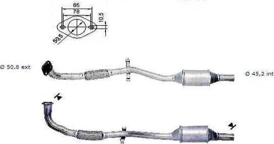 VEGAZ OK-975 - Каталізатор avtolavka.club