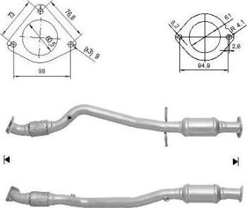 VEGAZ OK-335 - Каталізатор avtolavka.club