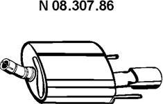 VEGAZ OS-687 - Глушник вихлопних газів кінцевий avtolavka.club