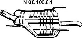 VEGAZ OS-625EBER - Глушник вихлопних газів кінцевий avtolavka.club