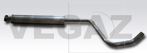 VEGAZ OS-757 - Середній глушник вихлопних газів avtolavka.club