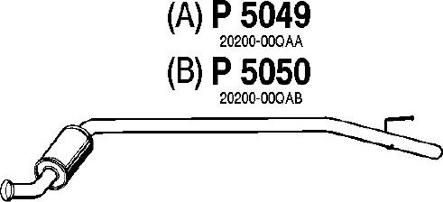 VEGAZ RS-387 - Середній глушник вихлопних газів avtolavka.club