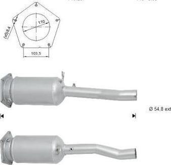 VEGAZ SEK-937SIC - Сажі / частковий фільтр, система вихлопу ОГ avtolavka.club