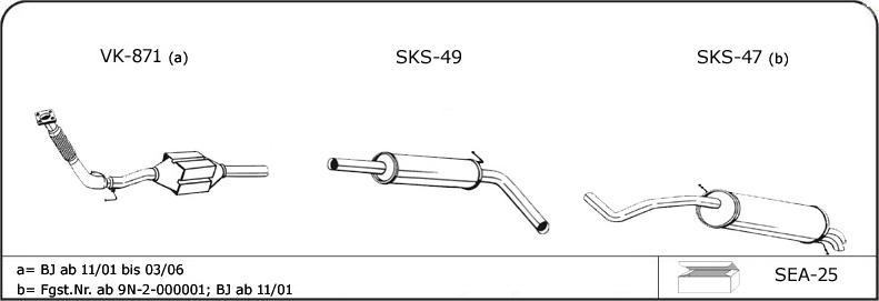 VEGAZ SK152 - Система випуску ОГ avtolavka.club