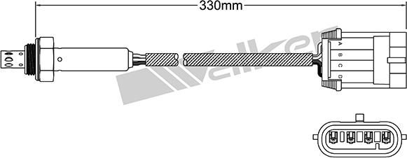 VEGAZ ULS-353 - Лямбда-зонд, датчик кисню avtolavka.club