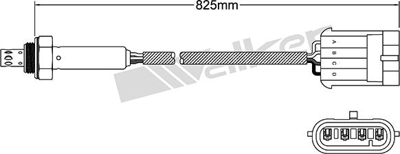 VEGAZ ULS-361 - Лямбда-зонд, датчик кисню avtolavka.club