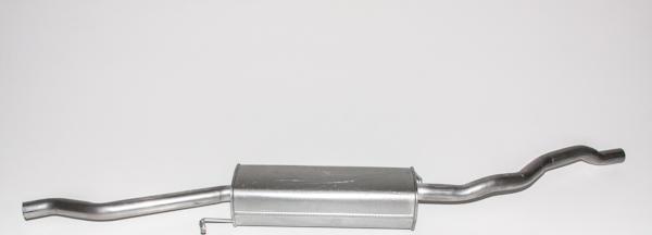 VEGAZ VS-288 - Середній глушник вихлопних газів avtolavka.club
