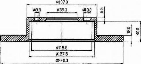 VEMA 98006 - Гальмівний диск avtolavka.club