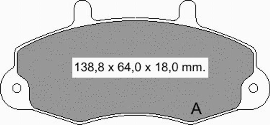 VEMA 834470 - Гальмівні колодки, дискові гальма avtolavka.club