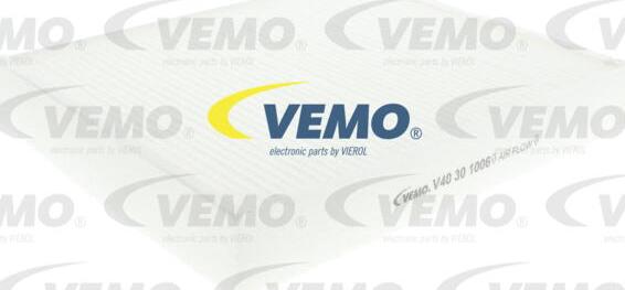 Vemo V40-30-1006 - Фільтр, повітря у внутрішній простір avtolavka.club