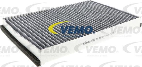 Vemo V40-31-1118-1 - Фільтр, повітря у внутрішній простір avtolavka.club