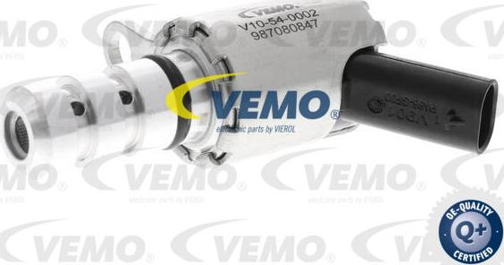 Vemo V10-54-0002 - Клапан підтримки тиску масла avtolavka.club