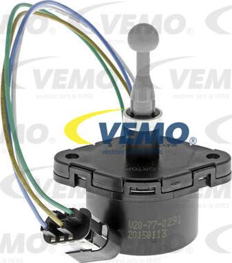 Vemo V20-77-0291 - Регулювальний елемент, регулювання кута нахилу фар avtolavka.club